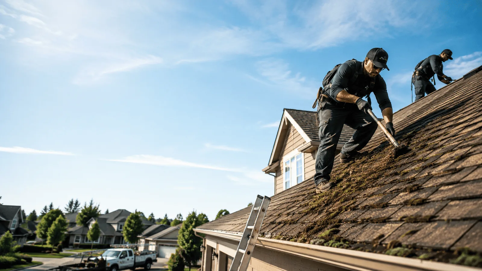 Roof Moss Removal in Fidelity, IL near me
